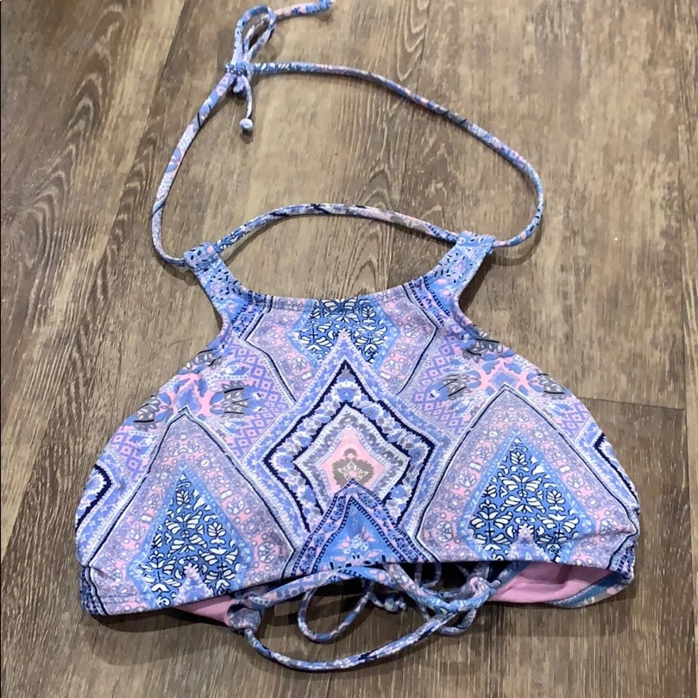 Xhilaration High neck Bikini Top